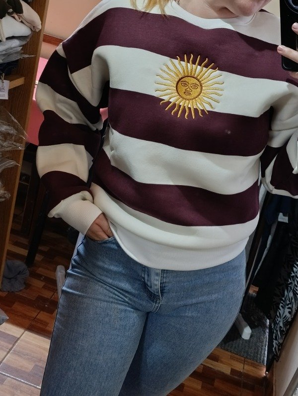 Producto - BUZO ARGENTINA RAYAS