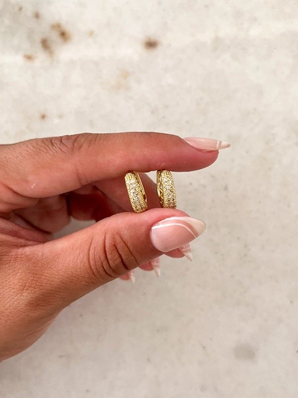 Producto - Argollita con  Micropavé