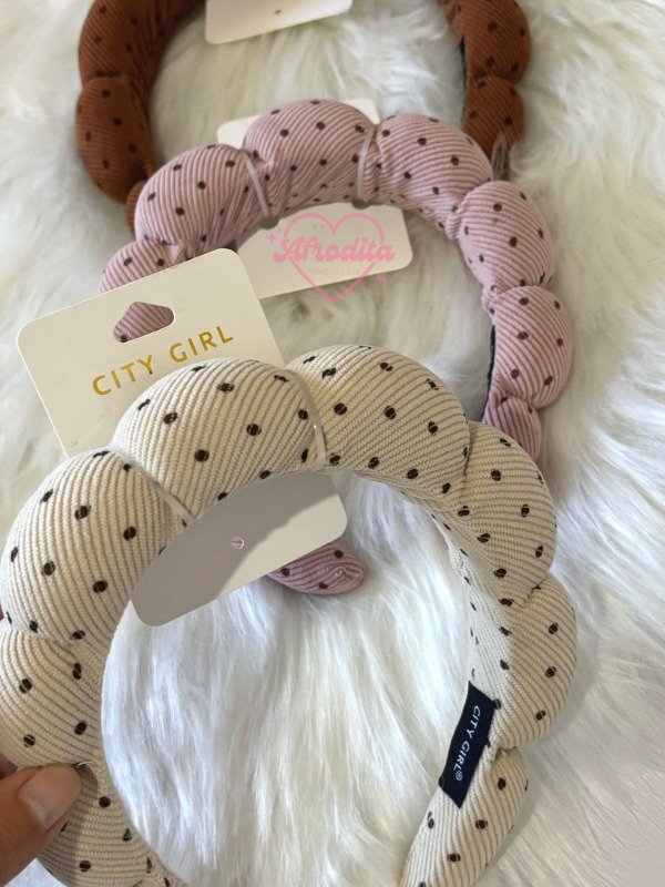 Producto - Vinchas skincare corderoy city girl