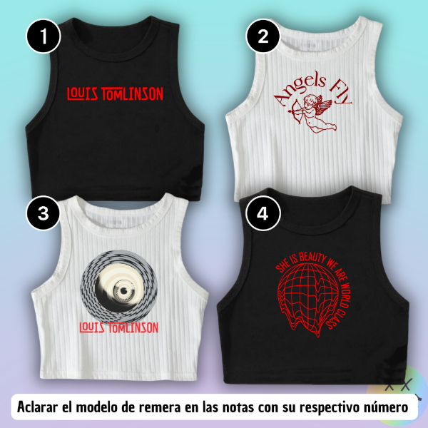 Producto - Musculosas Louis Tomlinson #2
