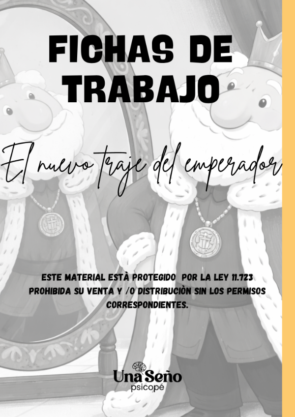 Producto - FICHERO EL NUEVO TRAJE DEL EMPERADOR