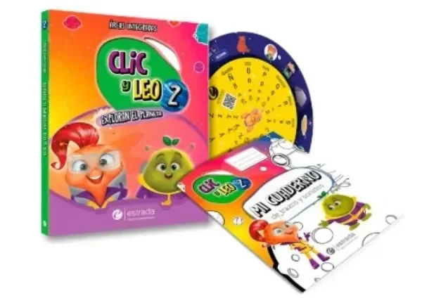 Producto - CLIC Y LEO EXPLORAN EL PLANETA 2 - AREAS INTEGRADAS PACK