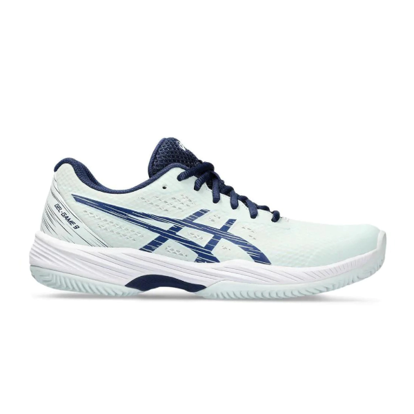 Producto - Zapatillas Asics Game 9 Clay Verde Agua (Mujer)