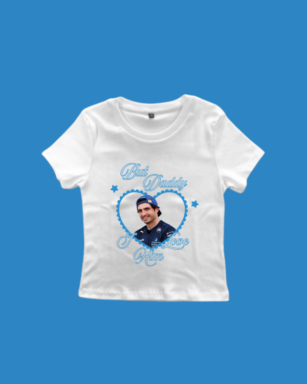 Baby Tee I Love Sainz - F1