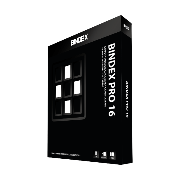 Producto - Bindex PRO 16 (1024 Cartas - 16 Bolsillos)