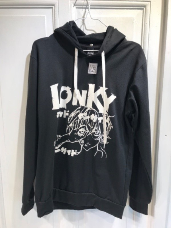 Producto - Buzo BAXX negro logo Lonky- Talle 16 años- PRECIO: 30x