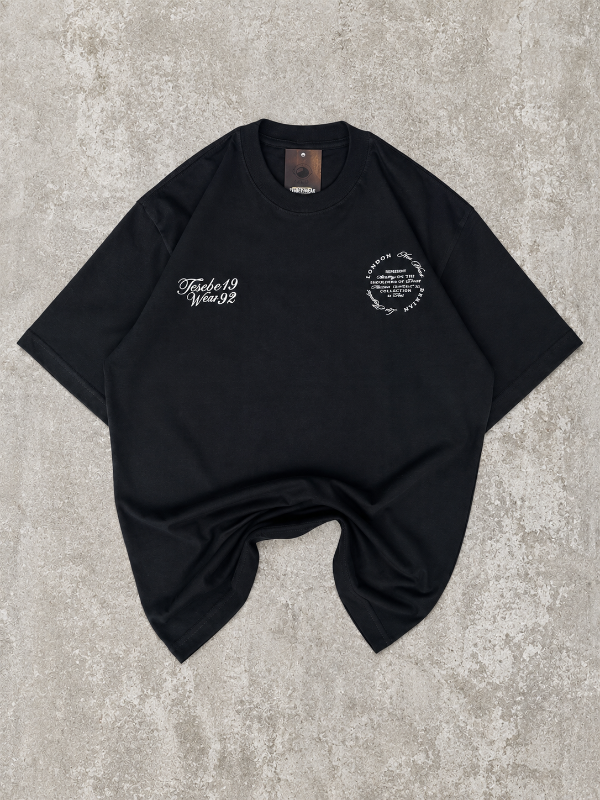 Producto - Remera Oversize London Negra - 1