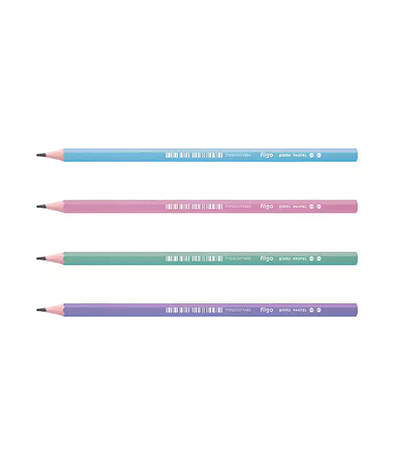 Producto - Lapices de grafito negro FILGO HB cuerpo pastel - 1