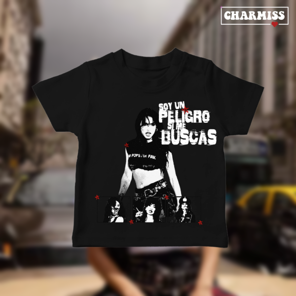 Producto - Baby Tee- soy un peligro - 1