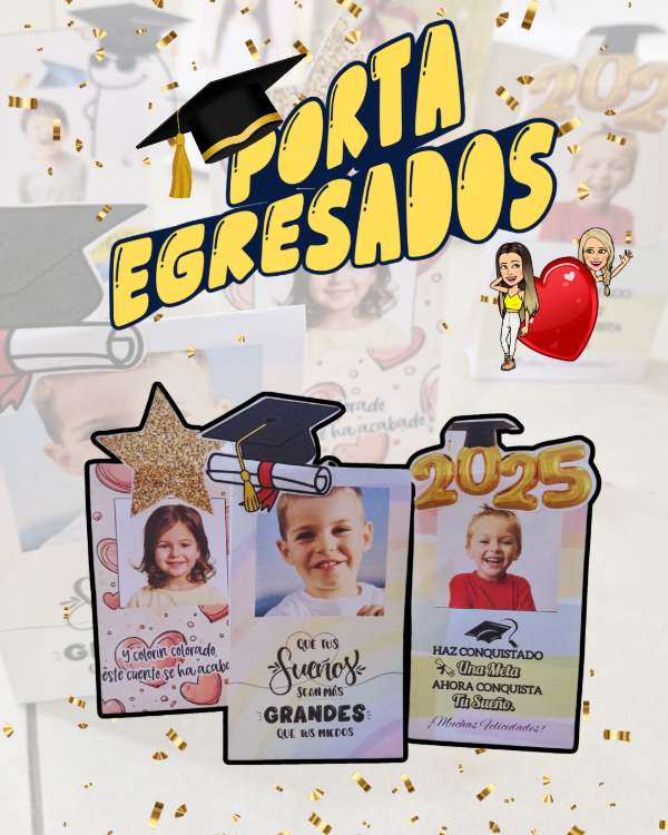 Producto - PORTA EGRESADOS IMPRIMIBLE