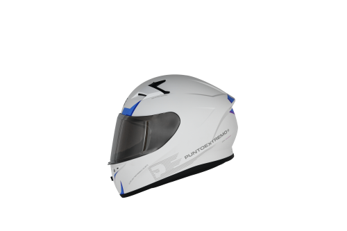 Producto - Casco Punto Extremo Loki Blanco con Azul - 3