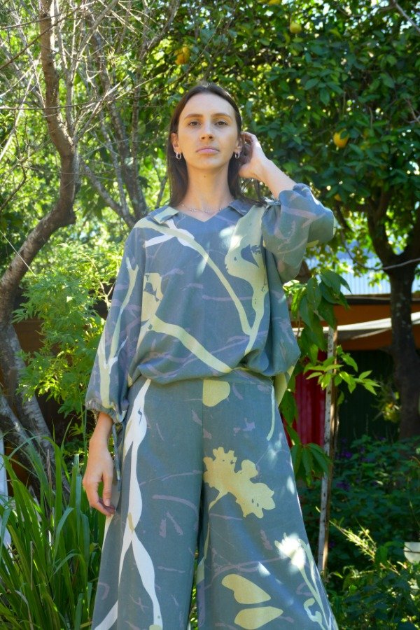 Producto - BLUSA INES VERDE (PRE ORDER)