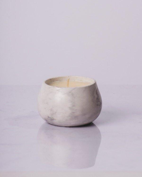 Producto - VELA - Cuenco Concreto Simil-Mármol - 0