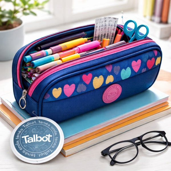 Producto - Cartuchera Canopla TALBOT Smart Corazones 7173