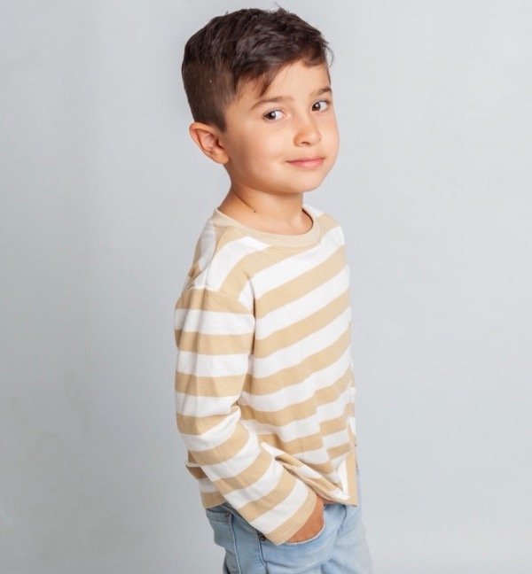 Producto - Camiseta beige niños 4 al 14