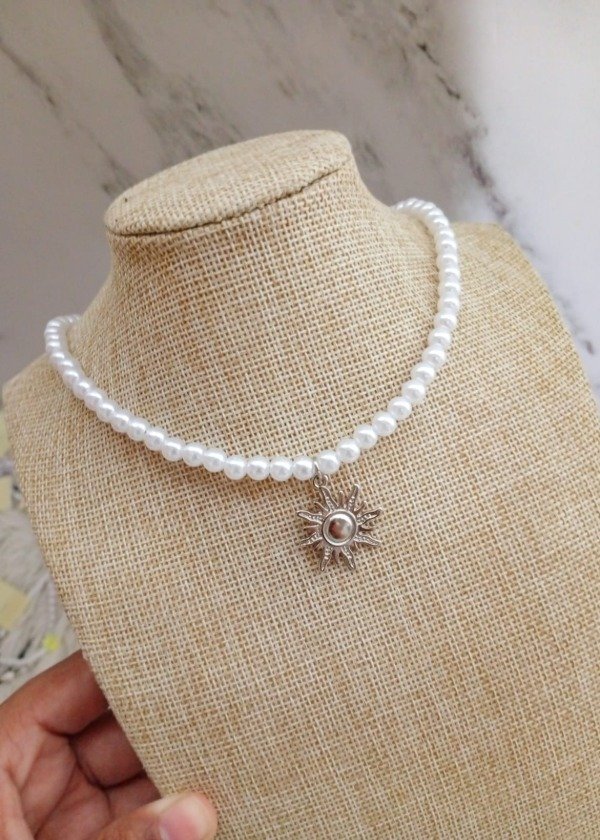 Producto - Collar sol de perlas