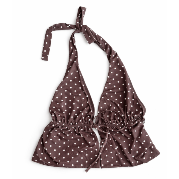 Producto - Chocolate polka dot top