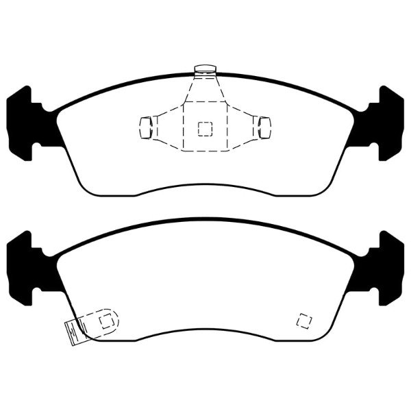 Producto - Pastillas Delanteras Litton Cobalt (12/-) Onix 1.4 (13/-) Prisma 1.4 (13/-)