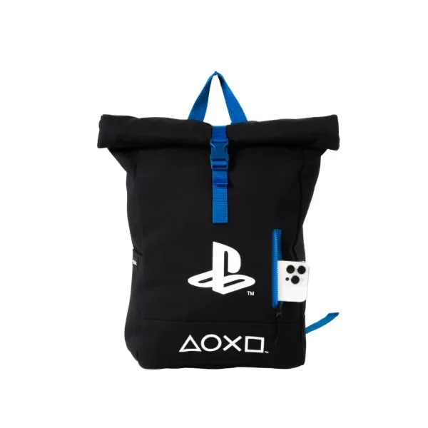 Producto - Mochila PlayStation Roll Top Porta Notebook