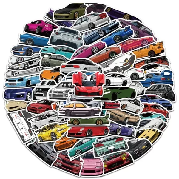 Producto - Pack de stickers AUTOS