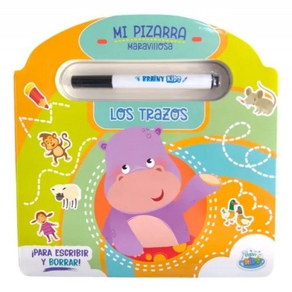 Producto - Libro Infantil de Actividades Reutilizable  - Los Trazos - 0