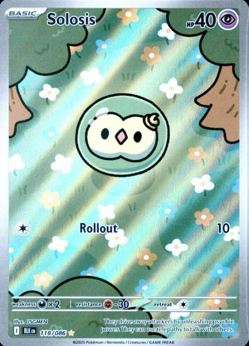 Producto - Solosis - 118/086 - Black Bolt - Holo