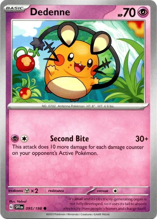 Producto - Dedenne - 095/198 - Scarlet and Violet