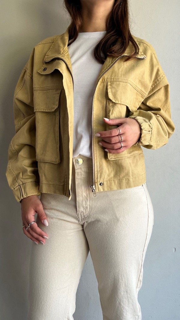 Producto - CHAQUETA PARADOX WASHED BEIGE