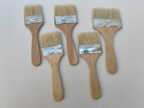 Producto - Pinceletas.    Chato cerda   1   2    4     6    precio por unidad