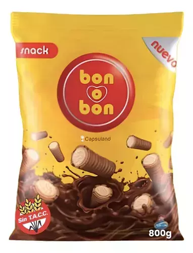 Producto - SNACK BON O BON X 800 GRS