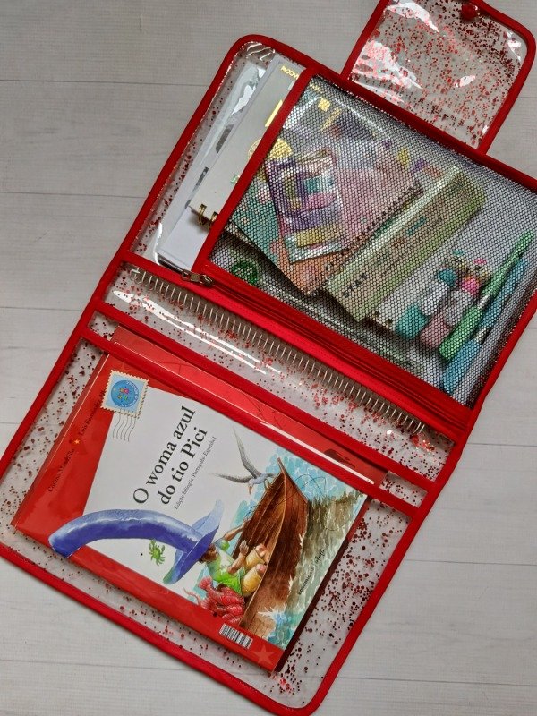 Producto - Organizador A4 Jazmín básico rojo - 0