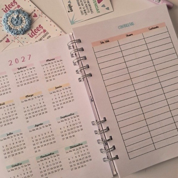Producto - AGENDA DOCENTE 2027 . nivel inicial /primaria (Tapa a elección) - 2