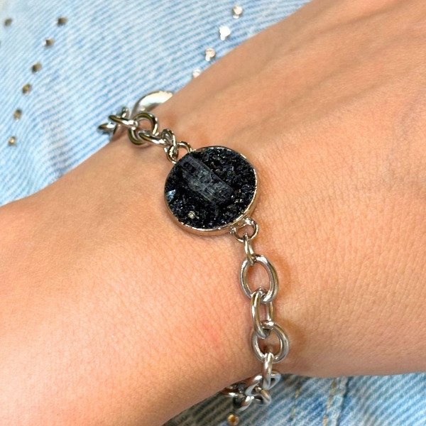 Producto - Pulsera de Turmalina Negra
