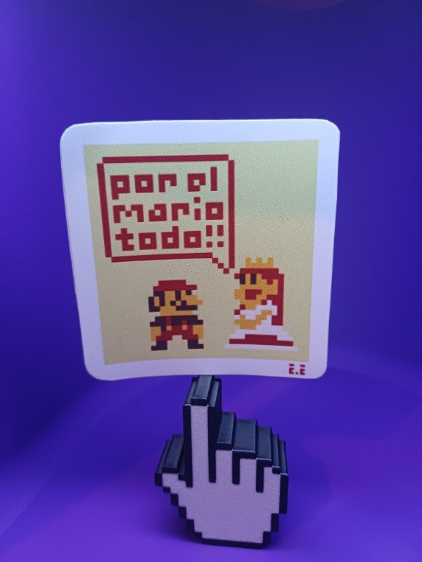 Producto - Sticker por el Mario todo
