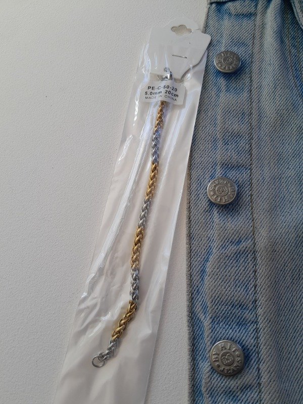 Producto - Pulsera doble color 20cm