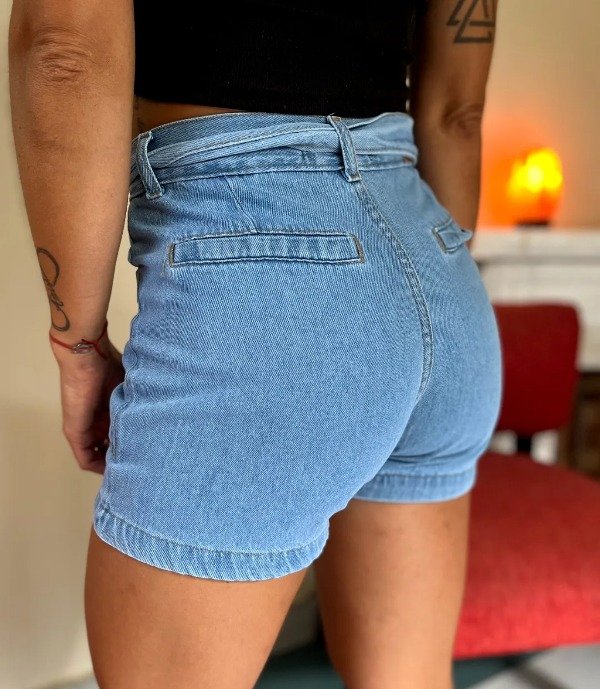 Producto - Short denim con lazo