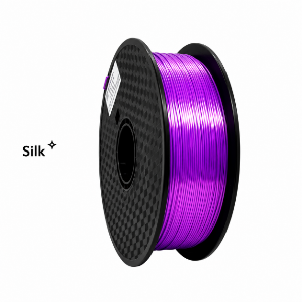 Producto - Filamento Hellbot ECOFILA PLA Silk 1,75mm 1kg VIOLETA