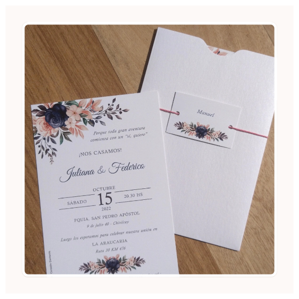 Producto - Invitaciones impresas con estuche - 5