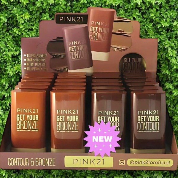 Producto - contorno y bronzer en barra Pink21
