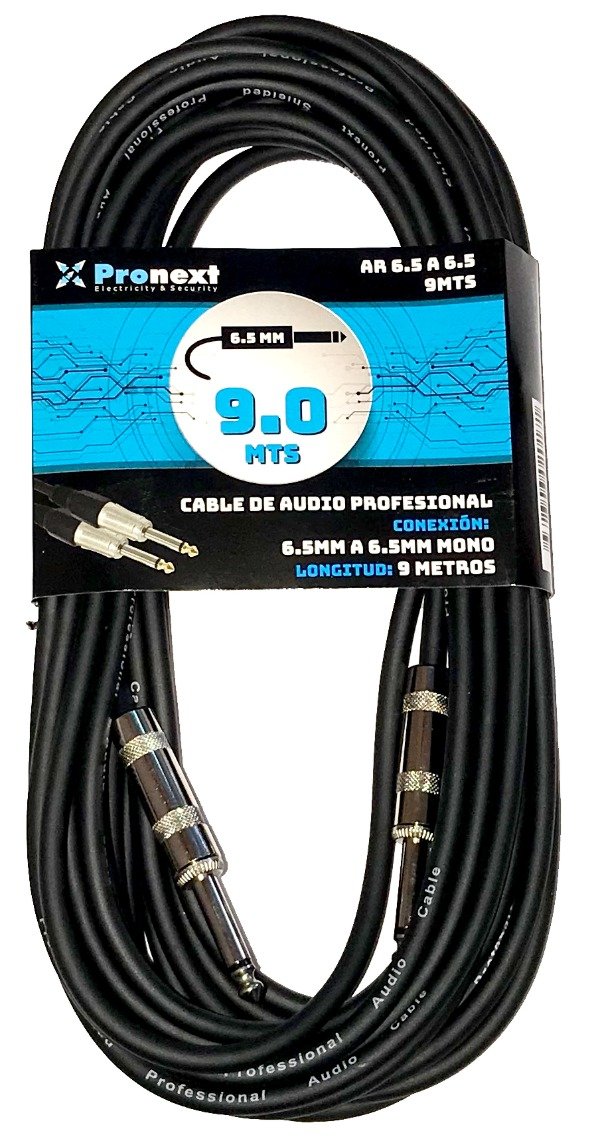Producto - Cable de Audio 6.5mm a 6.5mm de 9metros