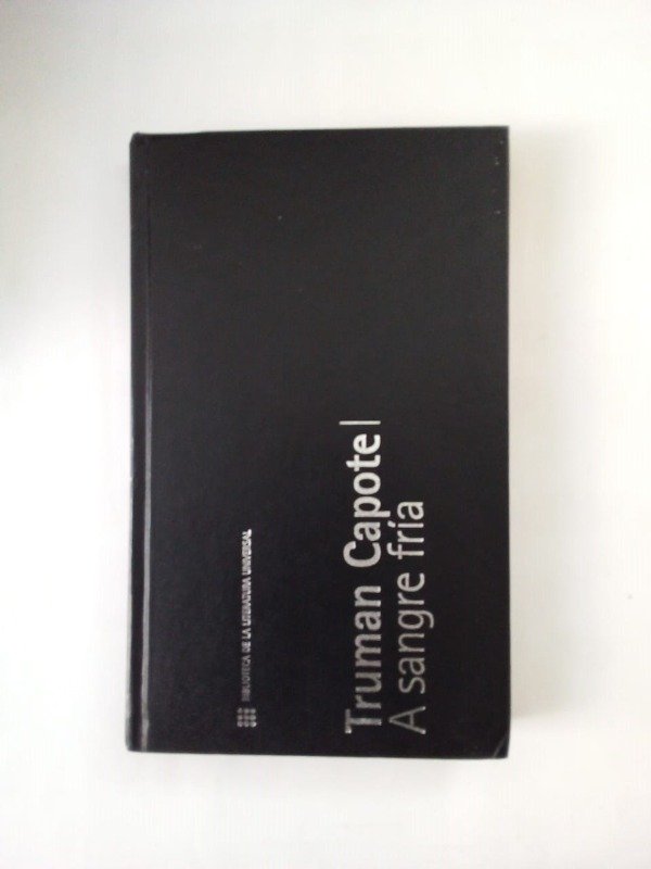 Producto - A sangre fría - Truman Capote - Sol90 - Tapa dura