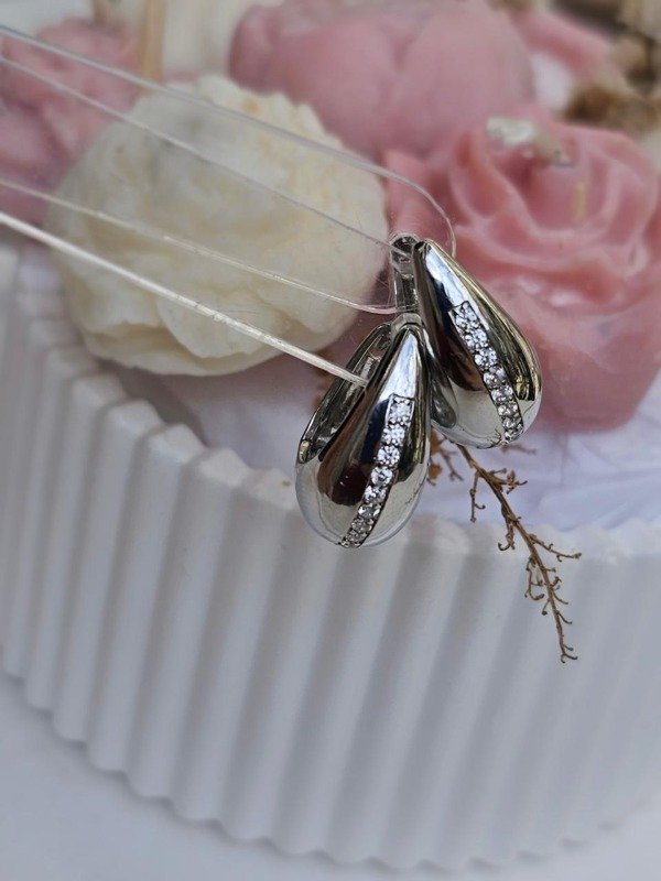 Producto - Argollas Tessa Silver - 0
