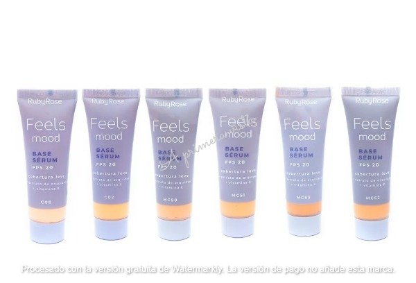 Producto - Base ruby rose fps20 c/u