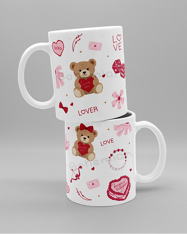Producto - Taza Cute San Valentin  #2 - Taza para San Valentin