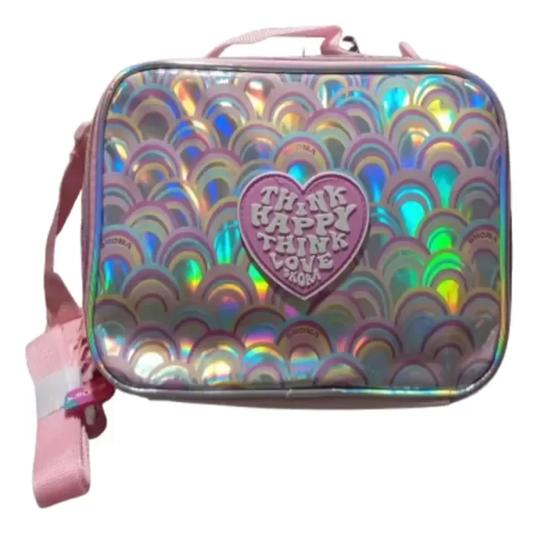 Producto - Skora Lunchera Escolar Think Happy Love Arco Iris