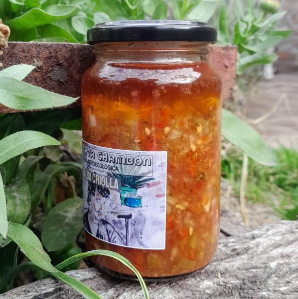 Producto - Salsa criolla agroecológica Chambón