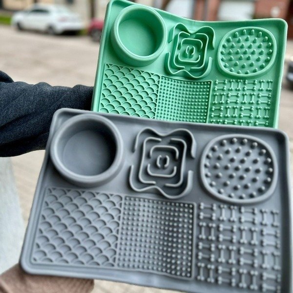 Producto - Comedero lento silicona con ventosa grande - 0