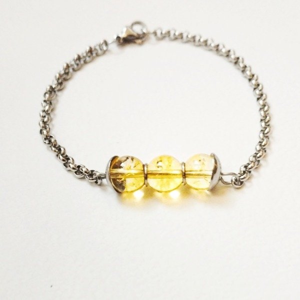 Producto - PULSERA CITRINO TRIPLE