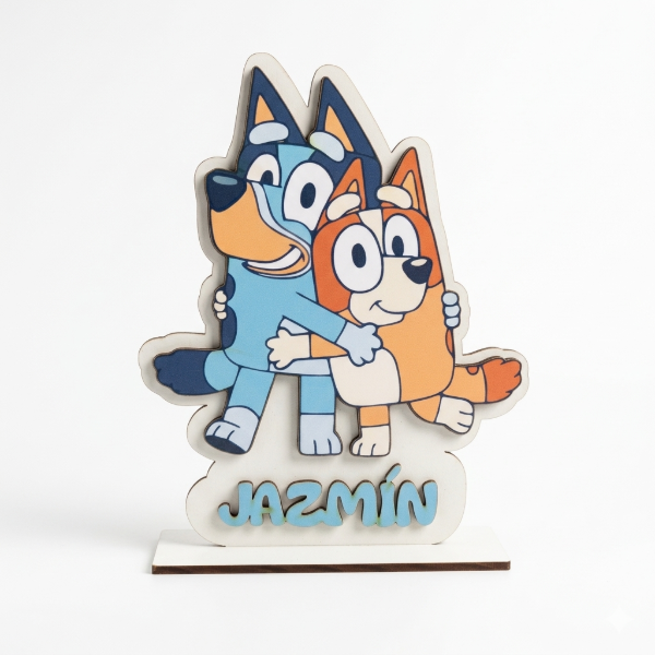 Producto - Souvenir personaje color 10cm con nombre - 0