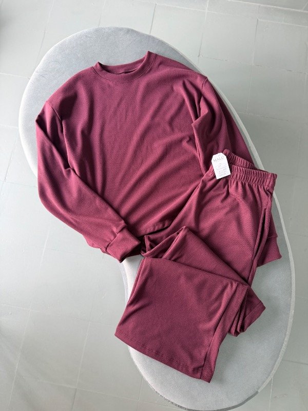 Producto - Set Comfy bordeaux